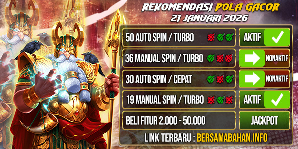 Bahantoto | Pola Gacor Hari Ini